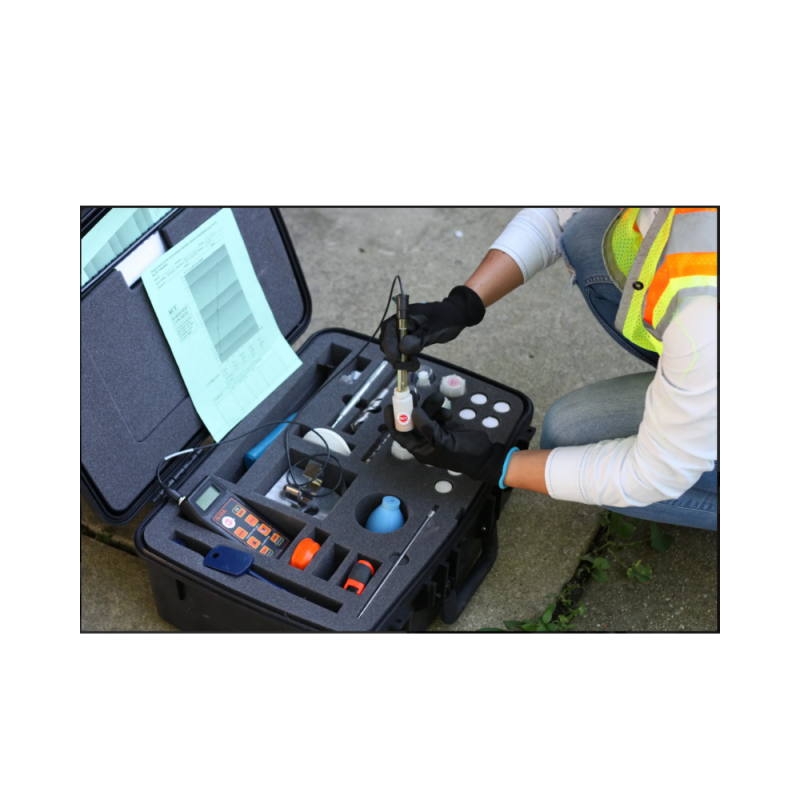 Bộ dụng cụ di động xác định chính xác hàm lượng ion clorua trong các mẫu bột bê tông